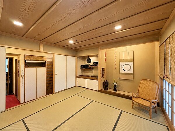 1階和室の様子です。