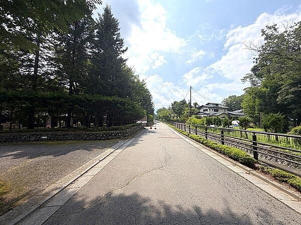 前面道路の様子です。