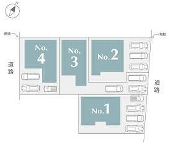 こちらは3号棟です。●駐車3台可能！