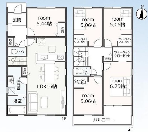 3号棟◇5LDK◇延床面積106.01平方メートル土地面積164.05平方メートル