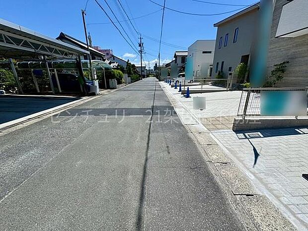 北東側公道約6m