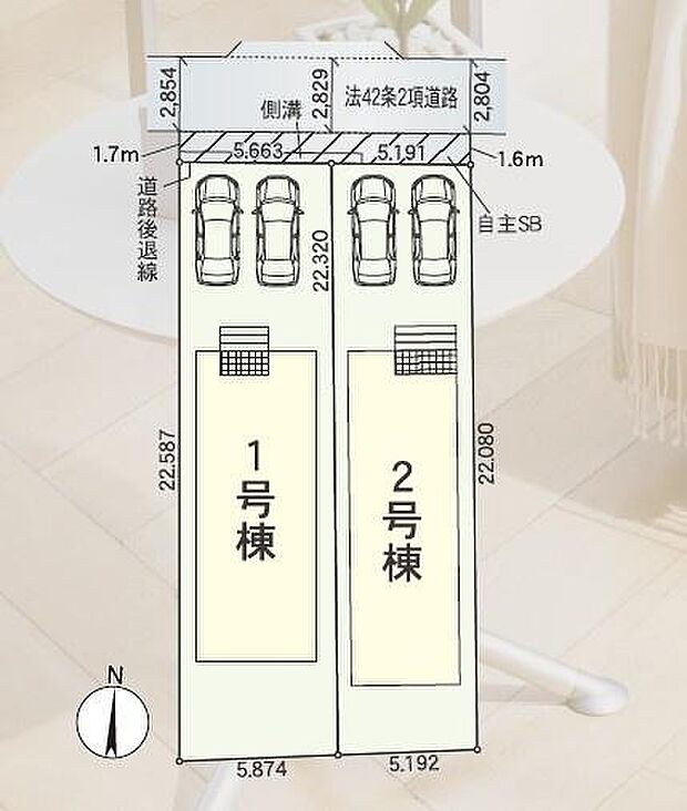 こちらは1号棟になります。