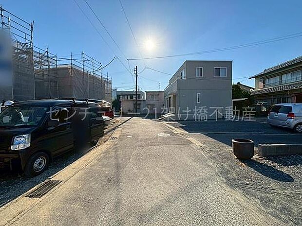 北側公道約4.08ｍ　別角度