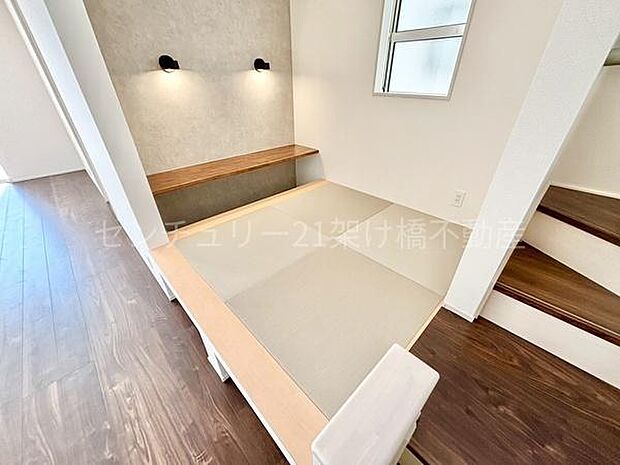 【マルチスキップ　タタミコーナー　2.5帖】憩いの和スペース♪お子様の遊び場や、カウンター付きなのでお勉強スペースとしても◎