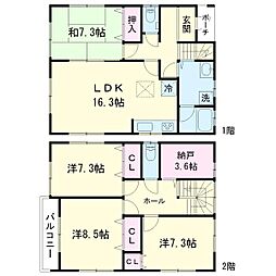 豊川市谷川町天王の一戸建て
