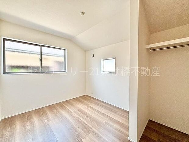 【2階 北西側洋室 5.06帖】WIC付です