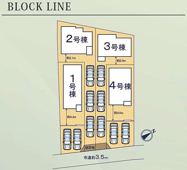 こちらは1号棟になります。東海道本線「愛知御津」駅から徒歩約20分！