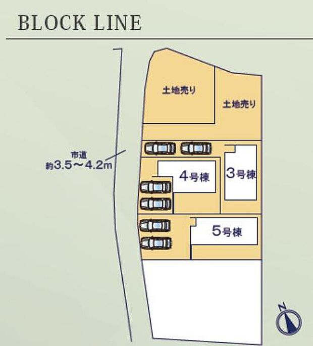 こちらは4号棟です。