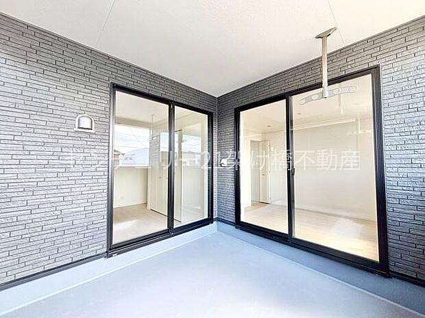 【南向きバルコニー】別角度