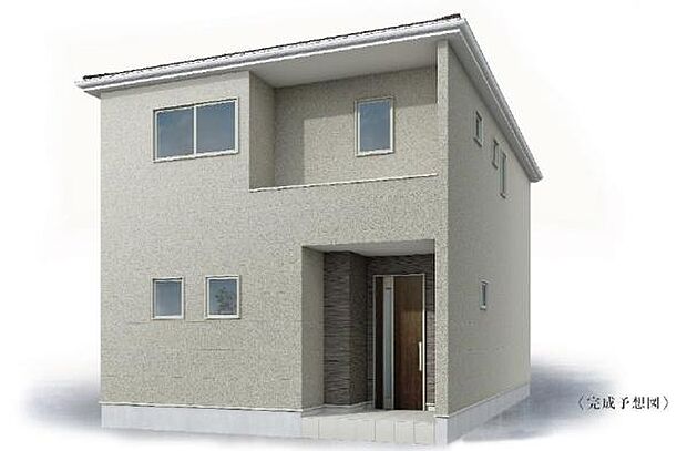 3号棟完成予想パースです。