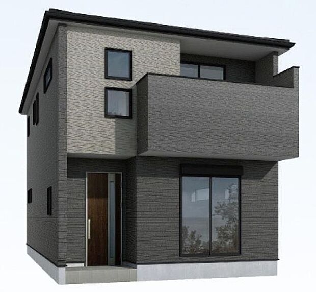 こちらは2号棟外観完成予想図です。