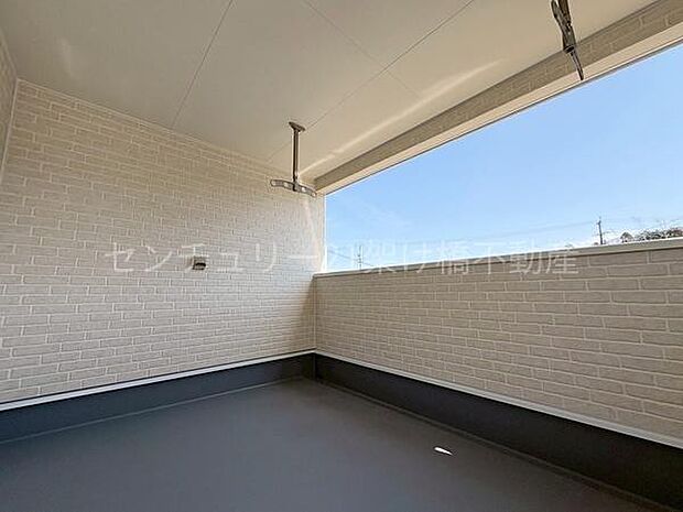 【南向きバルコニー】別角度