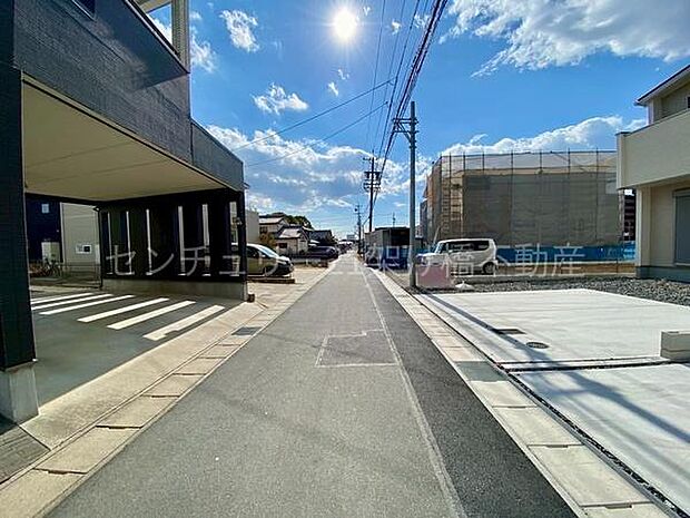 東側公道約3.8ｍ