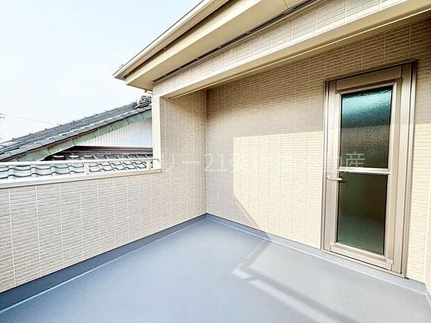 南西側バルコニー