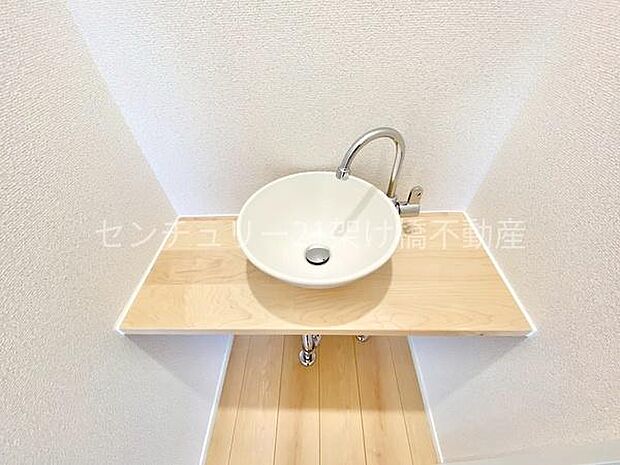 二階にも手洗い場あり