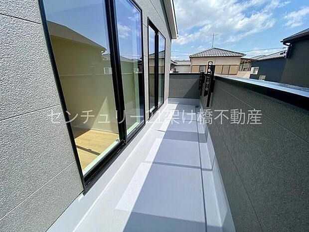 【南向きバルコニー】別角度