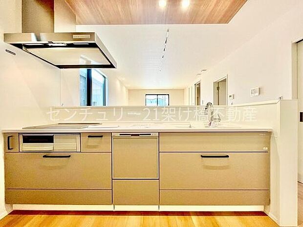 【システムキッチン】食洗機付きのIHクッキングヒーター♪