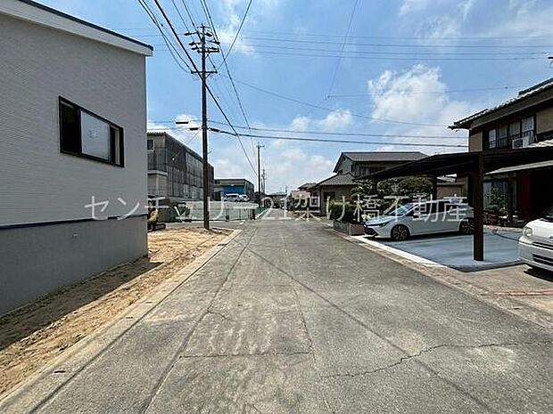北側公道約6ｍ