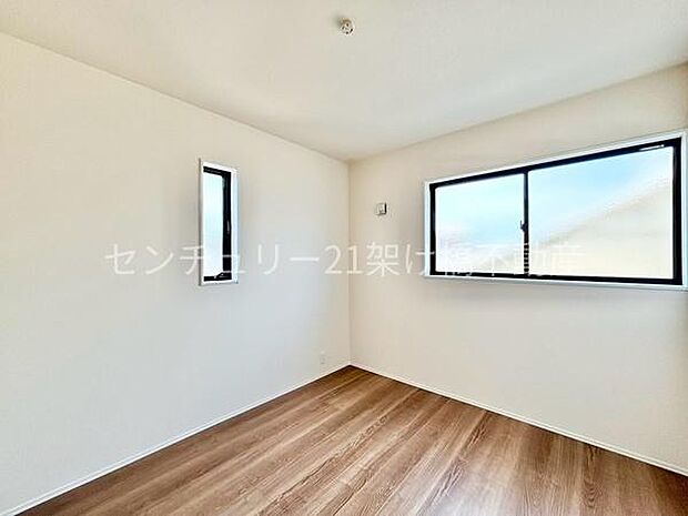 2階　洋室　5.4帖全室クローゼット完備！