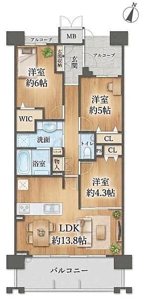 間取り：323000491981