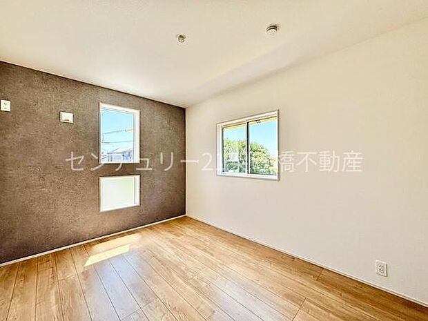 2階洋室　6帖クローゼット付きの洋室