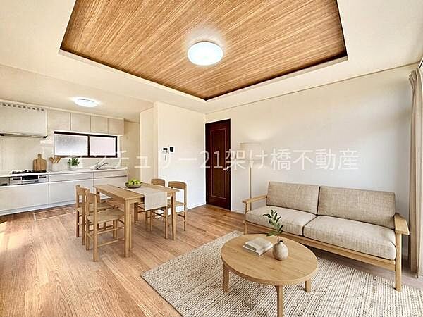 本画像はAI家具配置イメージです。画像内家具は架空デザインであり、実在製品とは異なります。家具等は販売価格に含まれません。細部設備は一部描写されていない箇所がございます。あらかじめご了承ください。