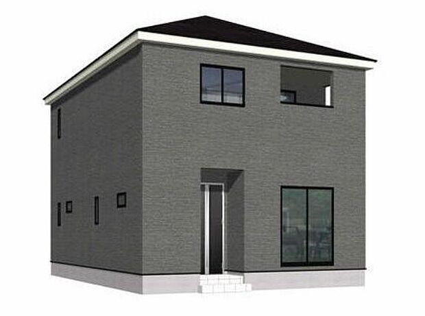 こちらは3号棟外観パースです。