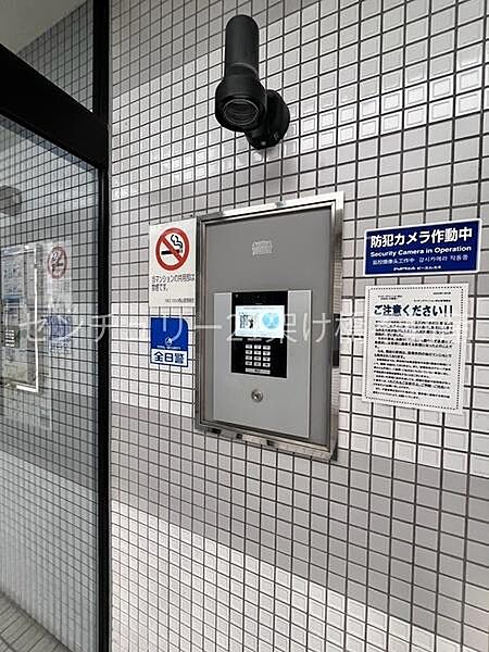 安心のオートロックです