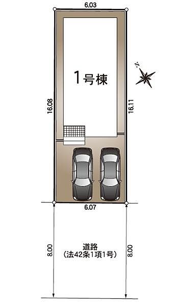 駐車並列2台可能（車種による）