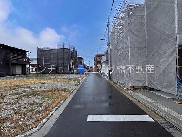 北西　私道　約4.0ｍ