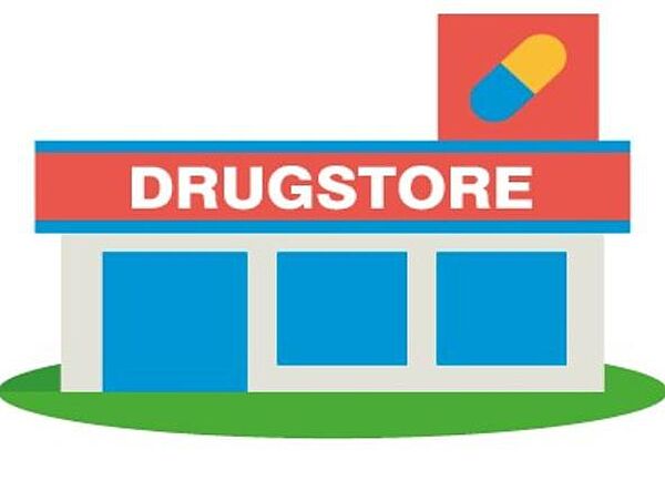 V・drug豊川一宮店まで638m