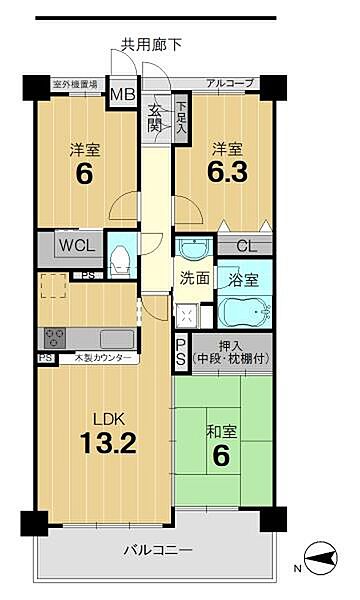 間取り：326000244621