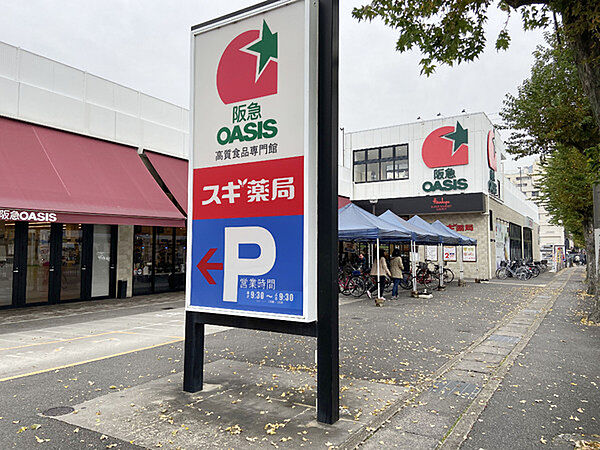 阪急オアシス山科店まで750m