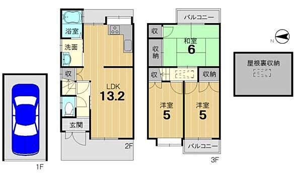 間取り：326000270879