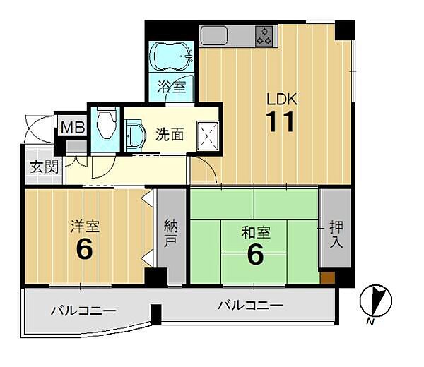 間取り：326000271776