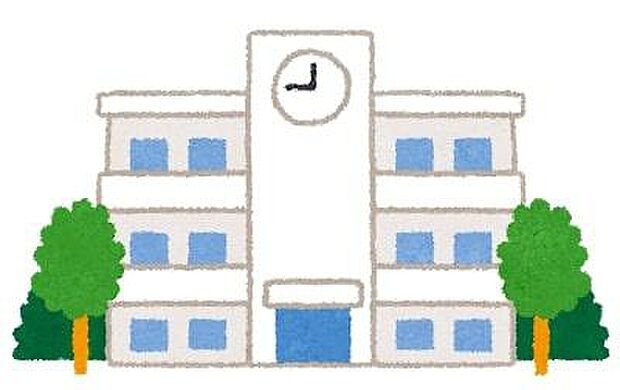 姶良市立帖佐中学校まで1600m