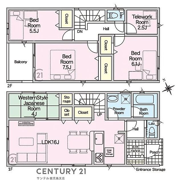 2号棟！4SLDKの間取りとなっております♪ファミリーにもぴったりな間取りです♪