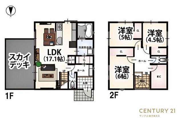 北棟です♪東向きの3LDKの間取りとなっております。3人家族から4人家族にぴったりな間取りです♪