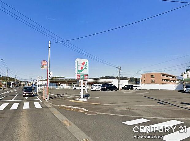 セブンイレブン鹿児島中山上西店まで400m