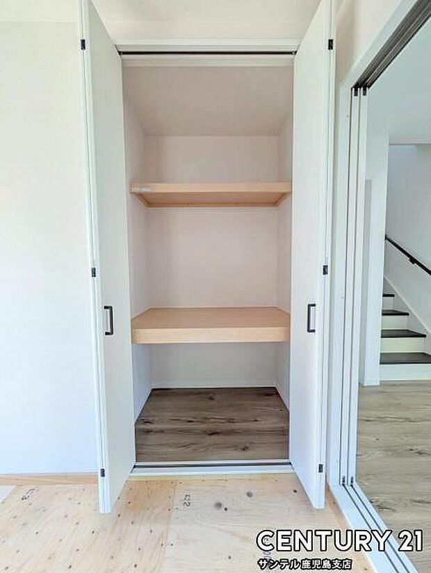 4.5帖和室の収納です♪和室にも収納スペースが付いておりますので、お客様用のお布団や、お子様のおもちゃも入れられます♪※最終仕上げ前です！