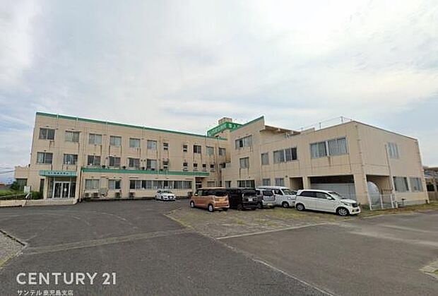 隼人尚愛会病院まで1100m