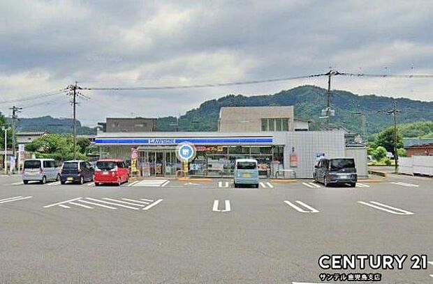 ローソン霧島隼人日当山店まで750m