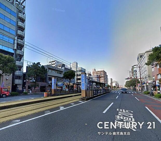 騎射場駅(鹿児島市交通局 谷山線)まで450m