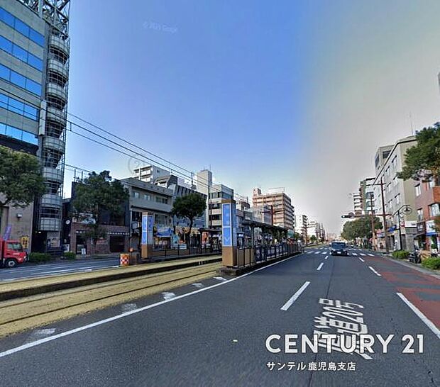 騎射場駅(鹿児島市交通局 谷山線)まで400m