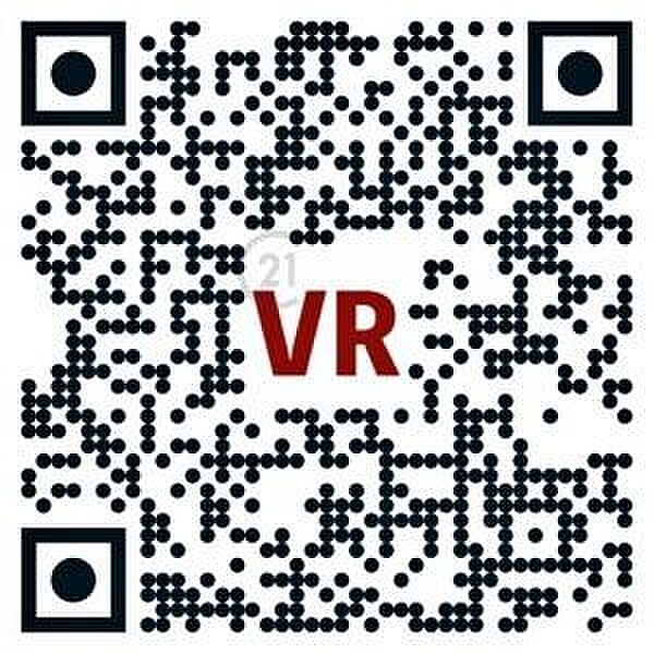 QRコードを読み込むと、バーチャル空間のウォークスルーを体験できます♪