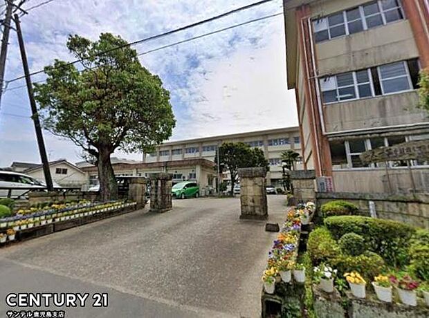 姶良市立帖佐中学校まで1800m