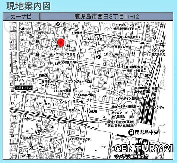 現地案内図です♪