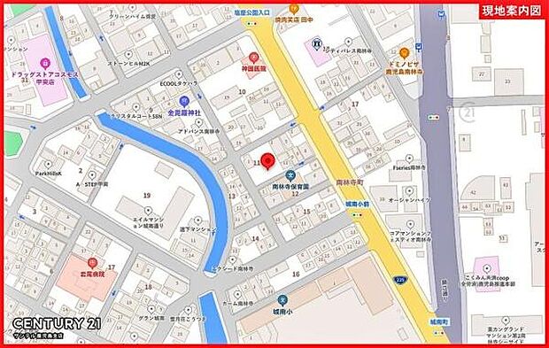 ローソン鹿児島南林寺町店まで徒歩約1分（約110m）です！