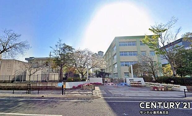 鹿児島市立松原小学校まで350m