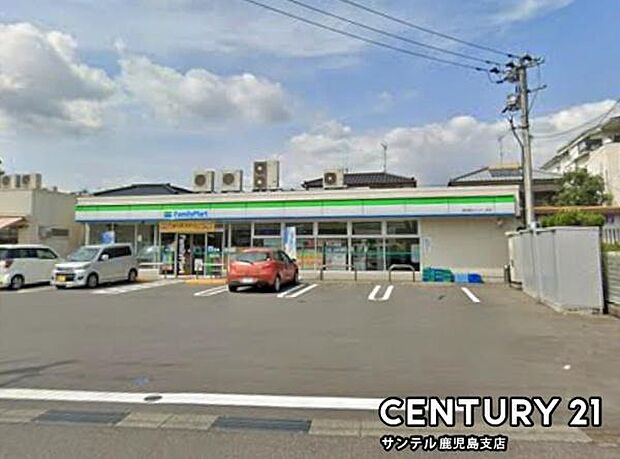 ファミリーマート鹿児島北インター前店まで220m